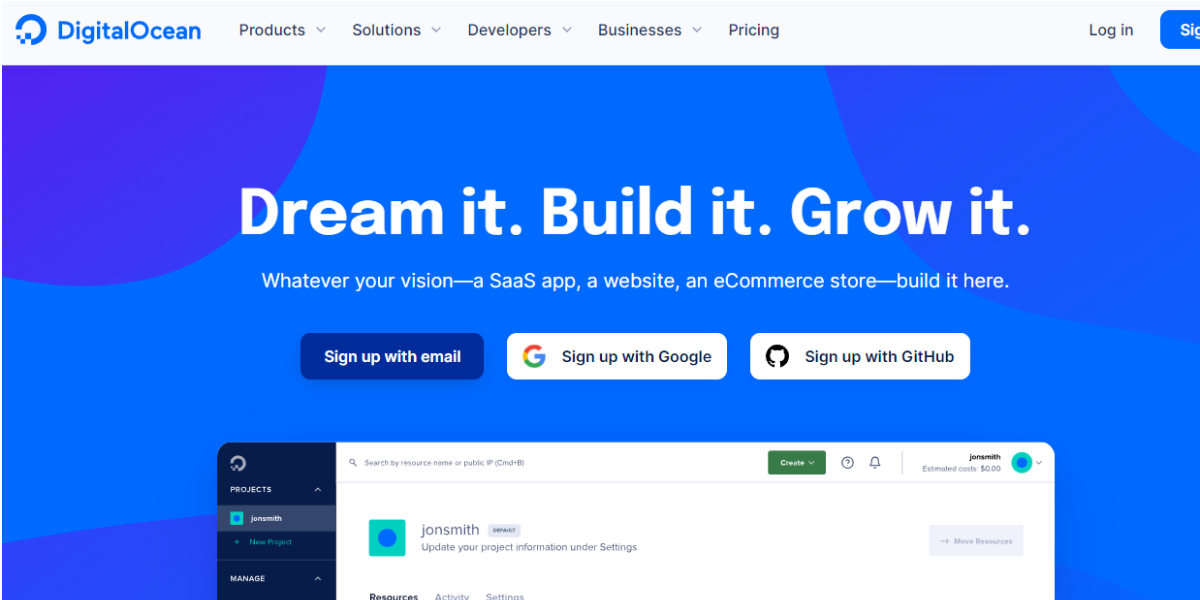 DigitalOcean - Best Website that pays for writing
