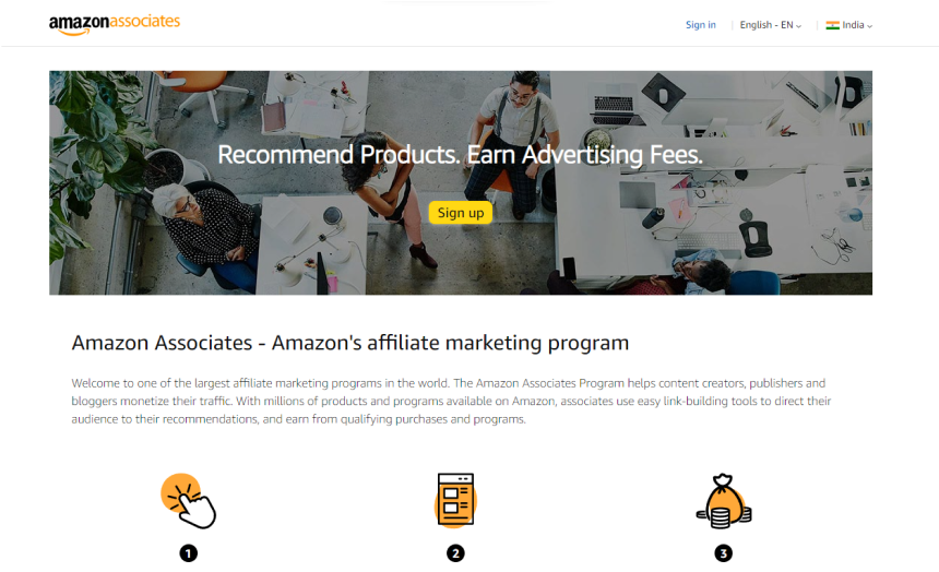 Amazon Associates - Affiliate Program