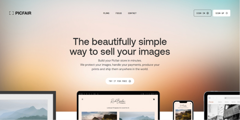 Picfair | selling photos online for beginners