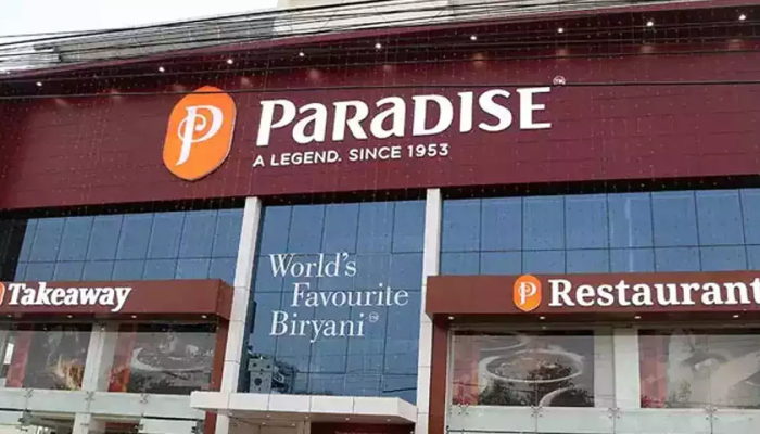 paradise biryani franchise cost