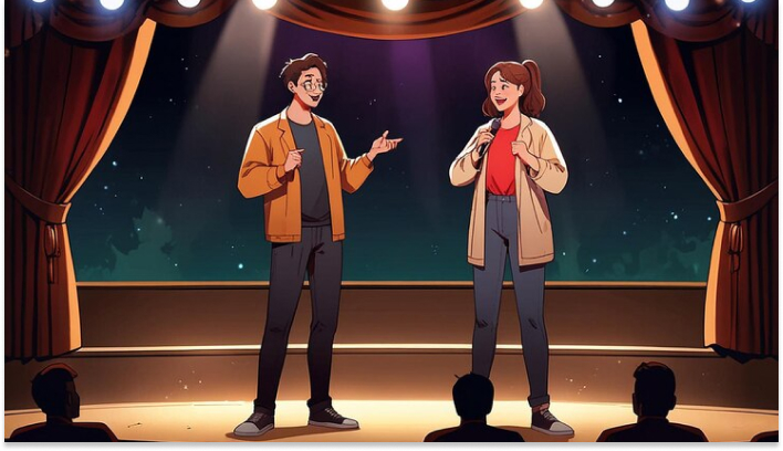 Performing Comedy-make money with hobbies