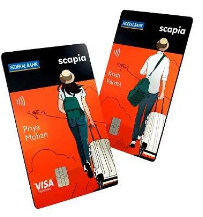 Federal Bank Scapia Credit Card-best lifetime free credit cards in india