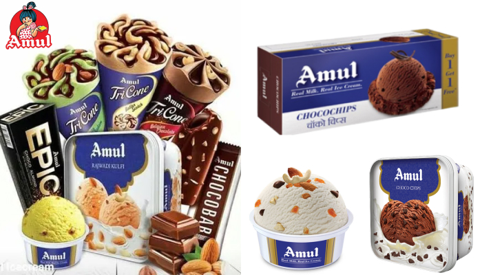 Amul-ice cream parlour franchise