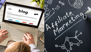 Blogging and affiliate marketing | passive income ideas