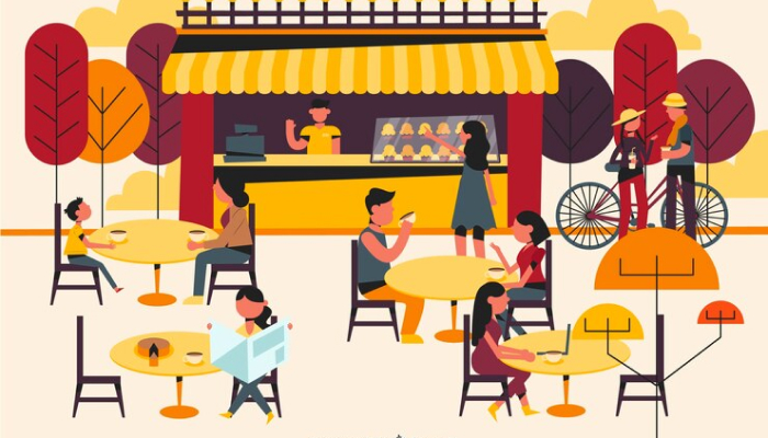 Street Food Corner-small business ideas in delhi