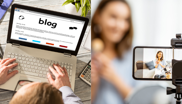 Blogging or Vlogging 