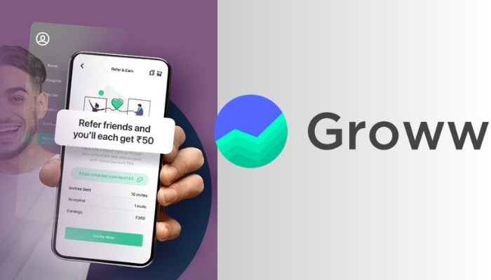 Groww - refer and earn app