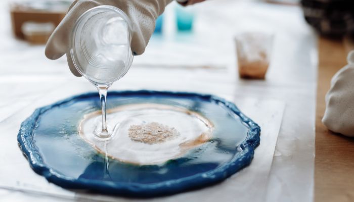 Resin Art-handmade products business ideas