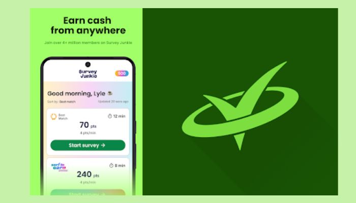 Survey Junkie-best online earning apps for students